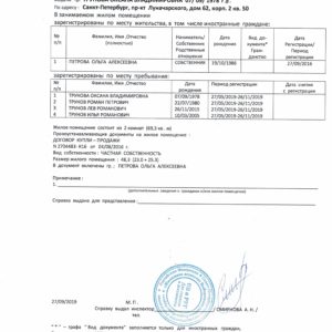 Городское бюро регистрации граждан